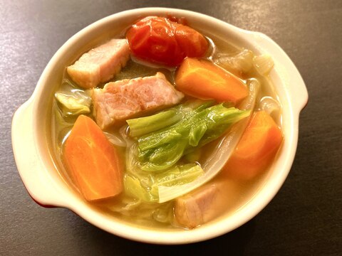 プロ直伝!【絶品!新玉ねぎと春キャベツのポトフ】